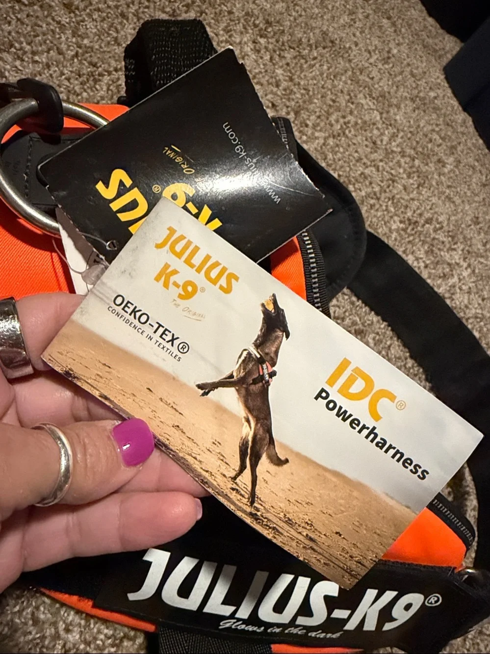 NWT Julius K-9 IDC Powerharness for dogs (size 3)